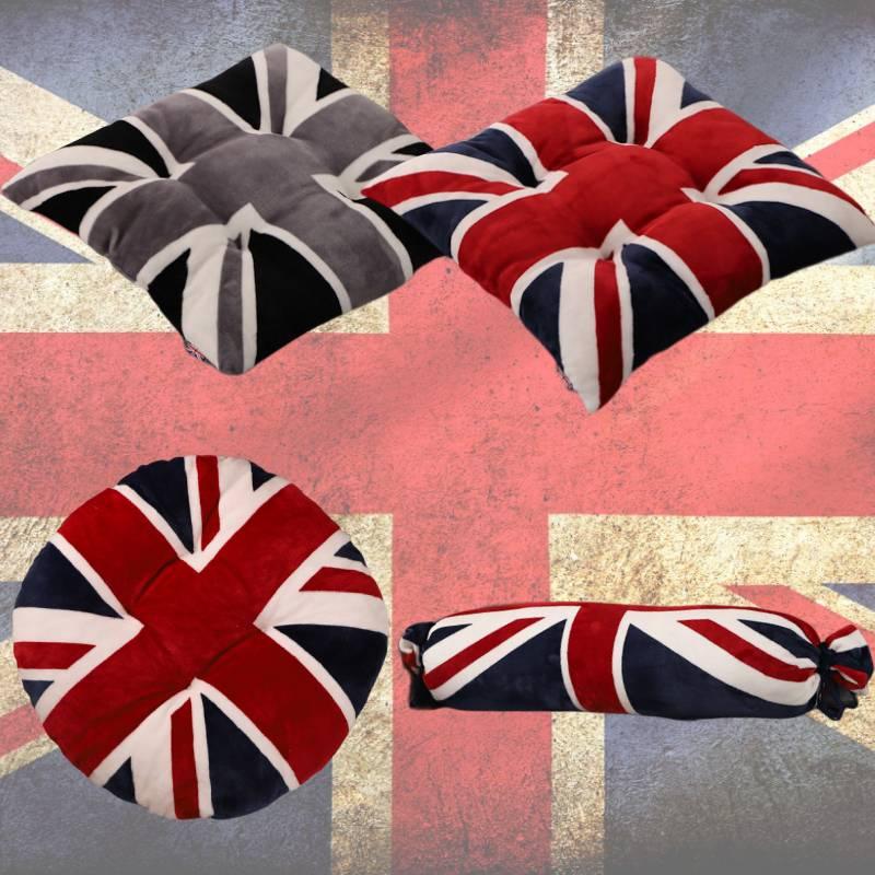 British Flag Decorative Cushion And Pillow Set For Home Decor