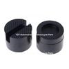 2 Pcs Black 50x38mm Car Auto Slotted Frame Rail Hydraulic Floor Jack Rubber Pad NEW