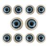 Halloween Eyes Semi-circular Bowl-shaped Hollow Eyes Bleeding Eyeballs Spoof Horror Eyeball Toys