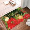Christmas Door Mat Santa Claus Outdoor Carpet Merry Christmas Decorations For Home 2025 Navidad Xmas Ornament New Year 2026