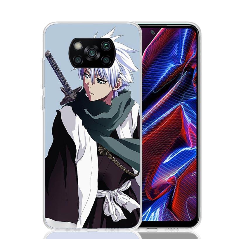 

Hitsugaya Toushirou Bleach Phone Case For Xiaomi Poco X7 X6 X5 Pro F7 Ultra Redmi 15C 15 13 13C 12 12C 10 10A 10C 9 9A 9C 9T Cov Redmi 9T