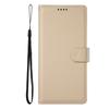 For Samsung Galaxy A07 5G/A07 4G Case Magnetic Snap Litchi Texture Leather Wallet Phone Cover with Wrist Strap