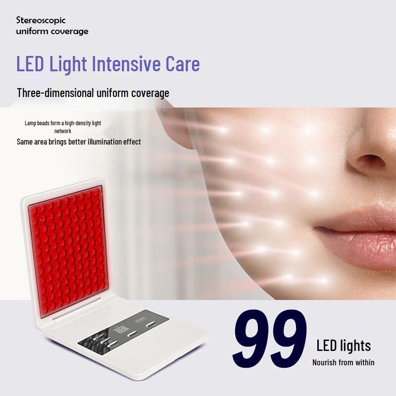 KingDom Large Panel LED Facial Beauty Device