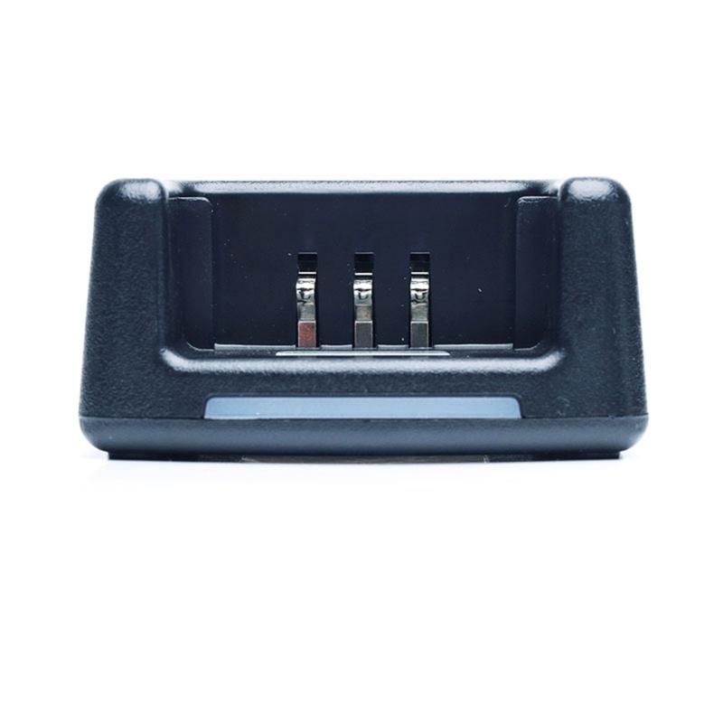 Portable ABS Construction Two Way Radio Chargers 2 Pin Power Adapter Overcharge Protections Travel Friendly