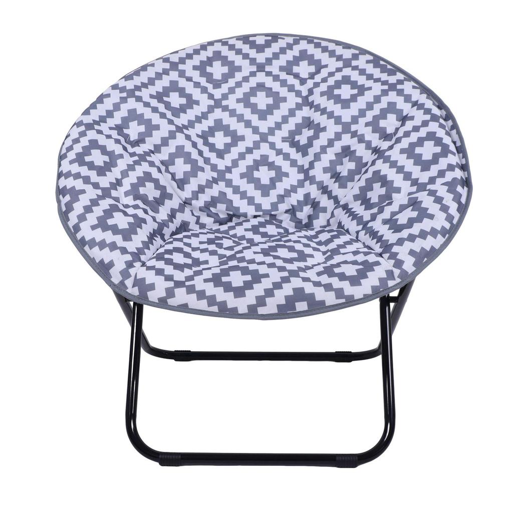 Foldable Moon Chair Recliner for Dorm or Balcony