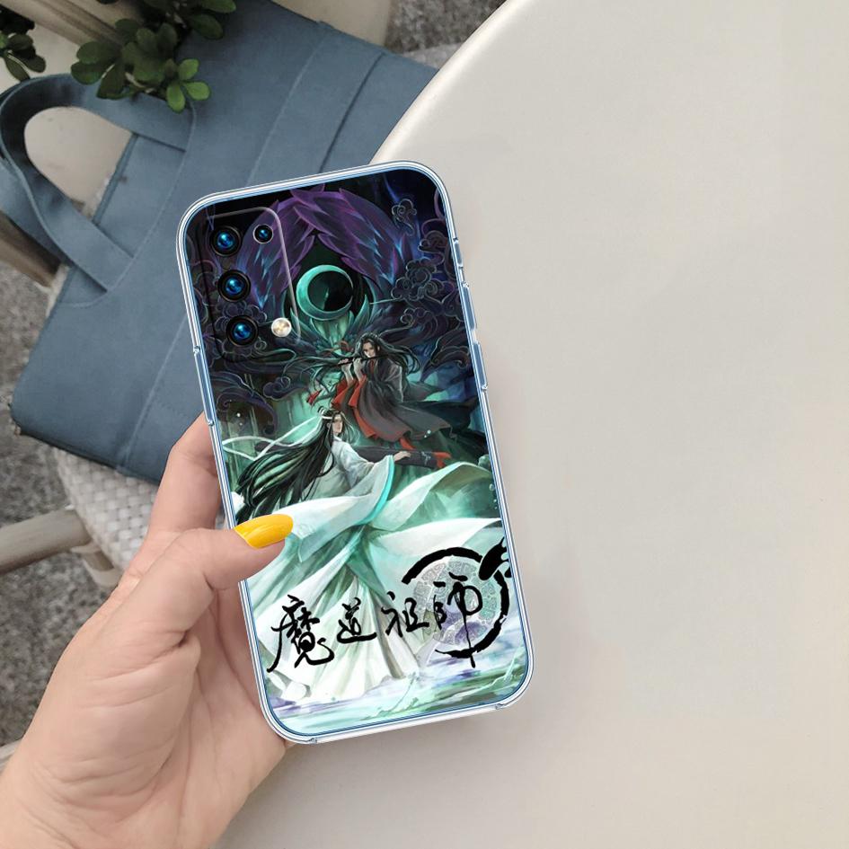 

LO64 Mo Dao Zu Shi Transparent Phone Case for Motorola Moto G40 G04 G05 One Ace Action Fusion + Plus Hyper Macro Vision Zoom Motorola One Macro
