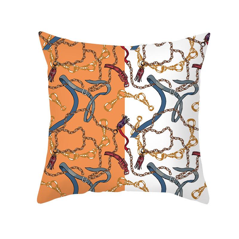 New Style Pillow Case, Geometric Pillow, Light Luxury Pillow Case, Sofa Cushion Cover, Lumbar Support