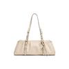 Charles & Keith Vintage Casual Versatile Commuter PU Shoulder Bag Medium Women bags Black CK2-30671819