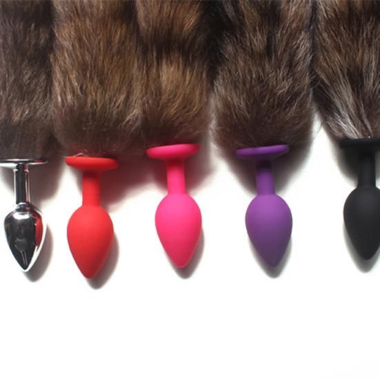 Anal Toy Non-toxic Ergonomic Silicone Anal Plug for Lovers