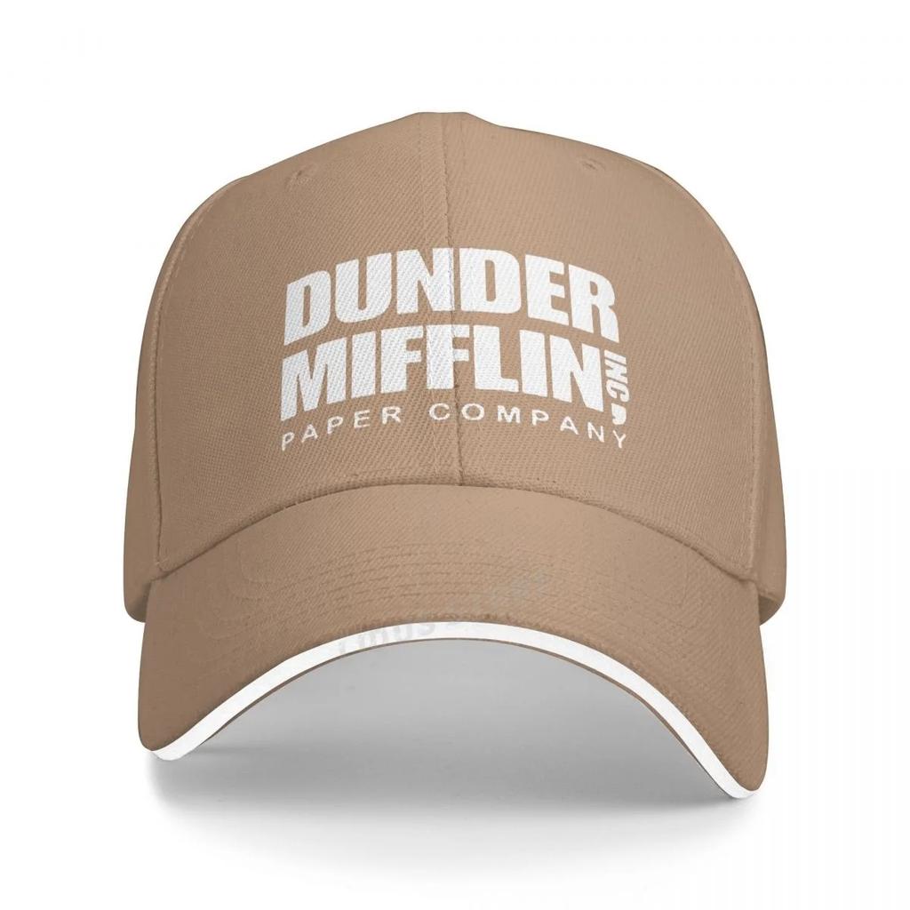 Frauen Dunder Mifflin Incom panyWernham Hogg TV-Show Michael Scott Space Baseballkappe The Office TV Männer Hip-Hop Hut