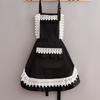 Fashion Princess Short Lace Apron Breathable Waterproof Maid Summer Foreign Style Workwear Beauty Shop Household Cleaning Tools