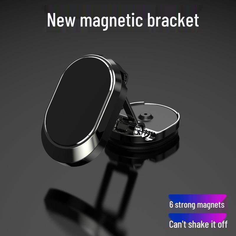 Universal Magnetic Folding Car Mount for Dashboard Navigation