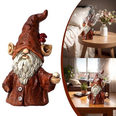 Držák na vonné tyčinky Gnome Efektivní úleva od stresu a úzkosti Kuželový hořák na vonné tyčinky Gnome Decor Jedinečné dárky pro ženy Muži
