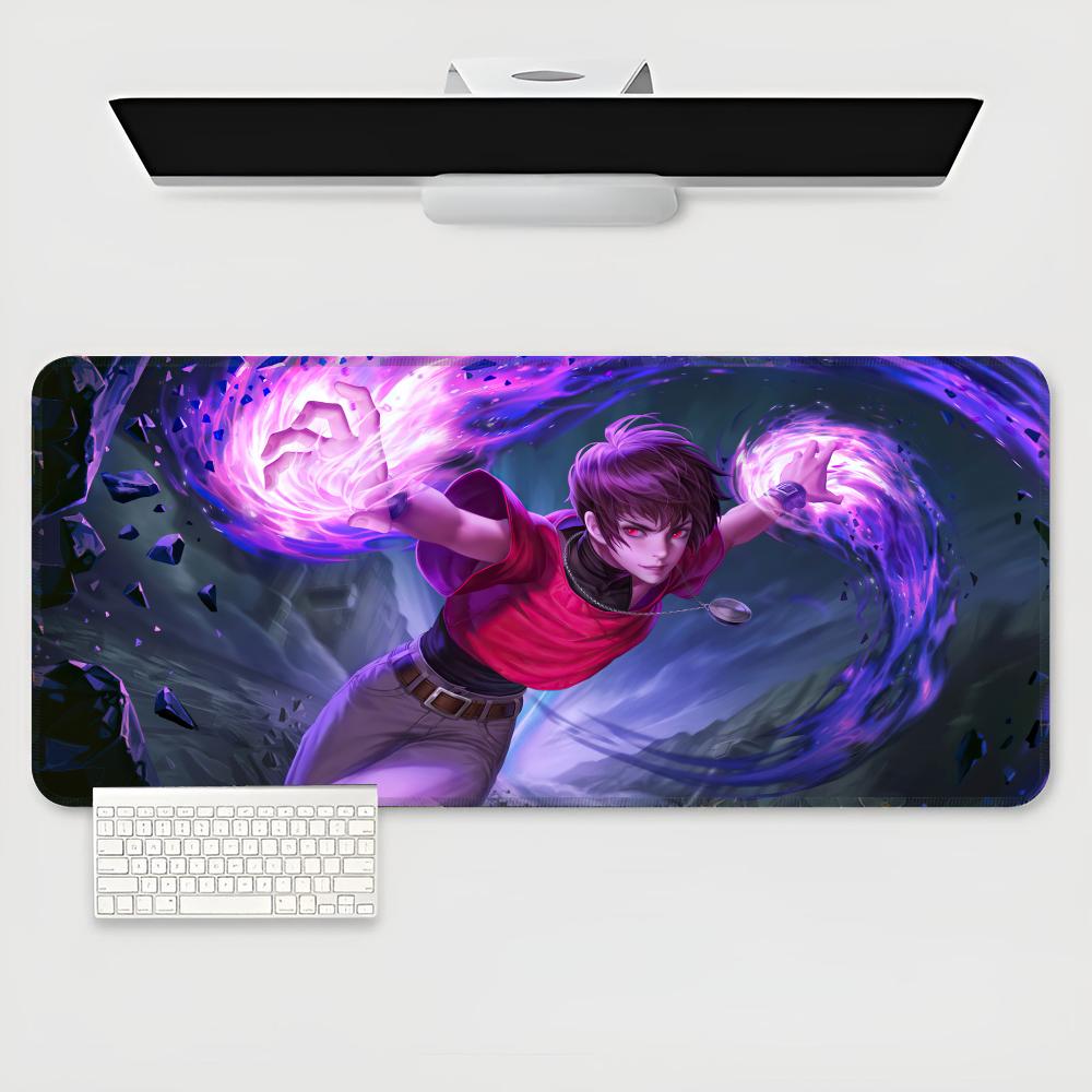 KOFS K-King O-Of F-Fighters Mouse Pad E-sports players game teclado XXL Large Computer Laptop Non-slip Keyboard Desk Mat Comput