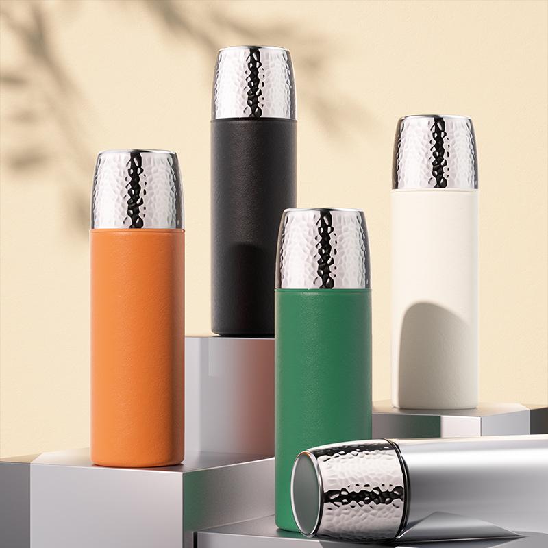 Stainless steel high-value thermos cup for men and women outdoor portable tea cup