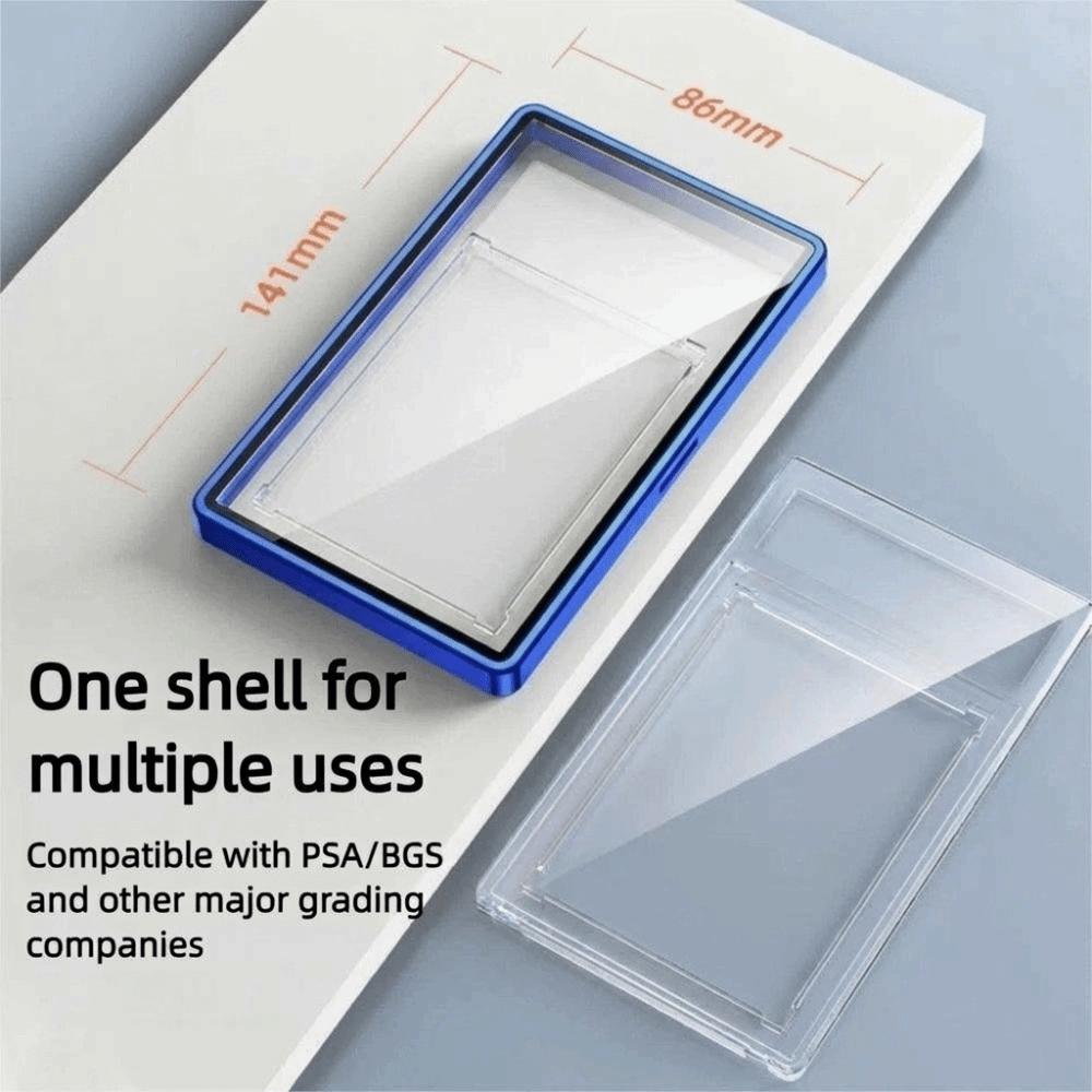 Aluminium Frame PSA/CGC Graded Cards Protector UV Protection Magnetic Case Card Display