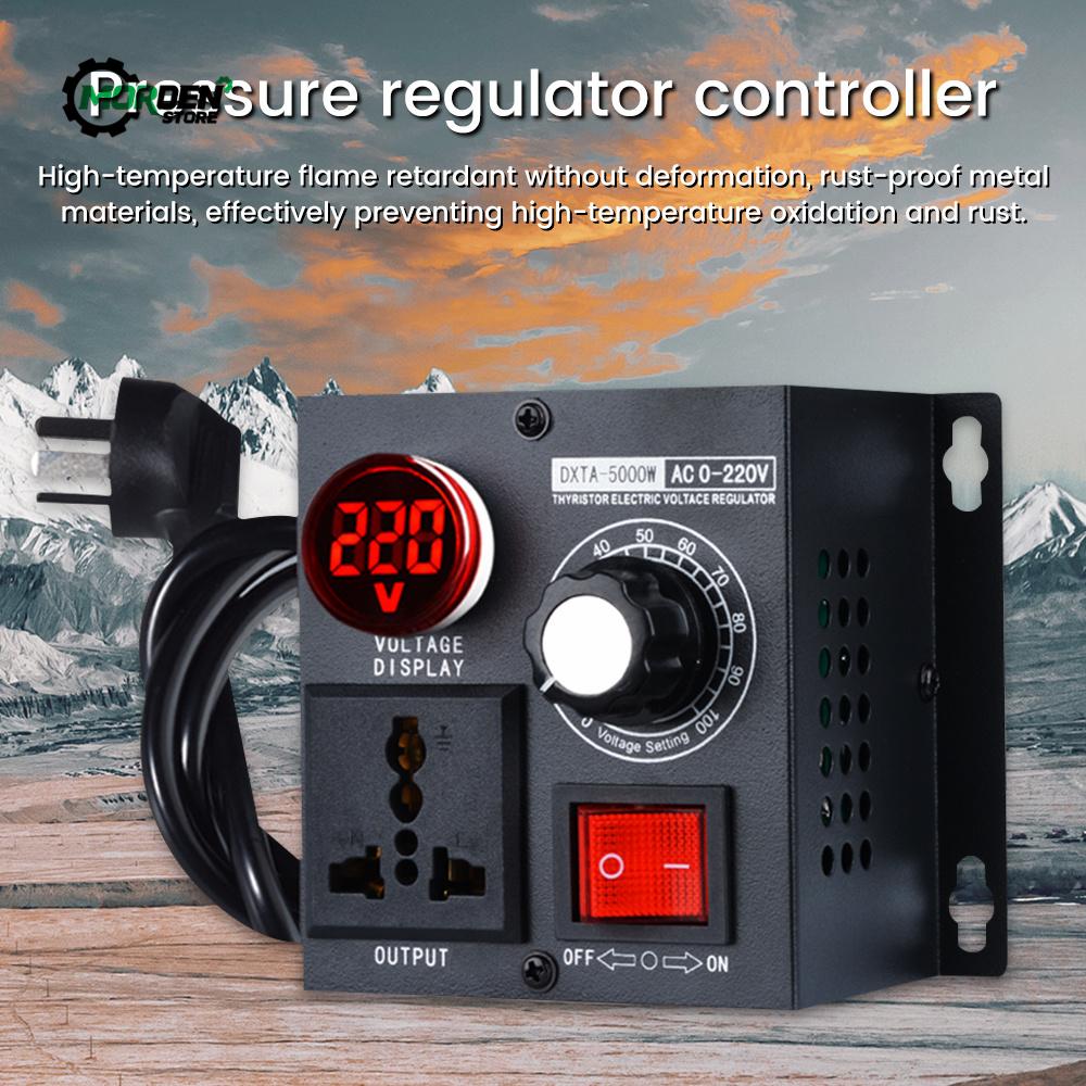 Voltage Regulator Speed Temperature Light Voltage Adjuatable AC 111V 1111W Compact Variable Voltage Controller Power Supply