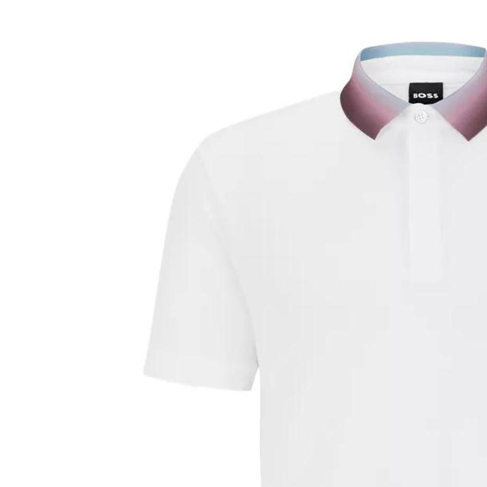 Hugo Boss logo-embroidered cotton polo shirt 50481717-100
