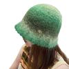 Women's Retro Gradient Knitted Bucket Hat