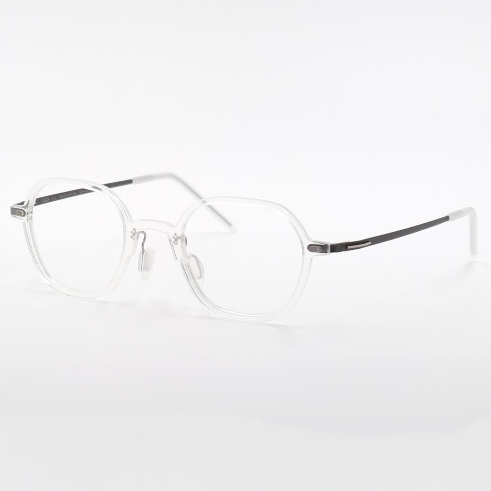 Alloaiweeo [The Air] Al5213 2010G Ultra-Lightweight Modern Square Clear Eyeglass Frame