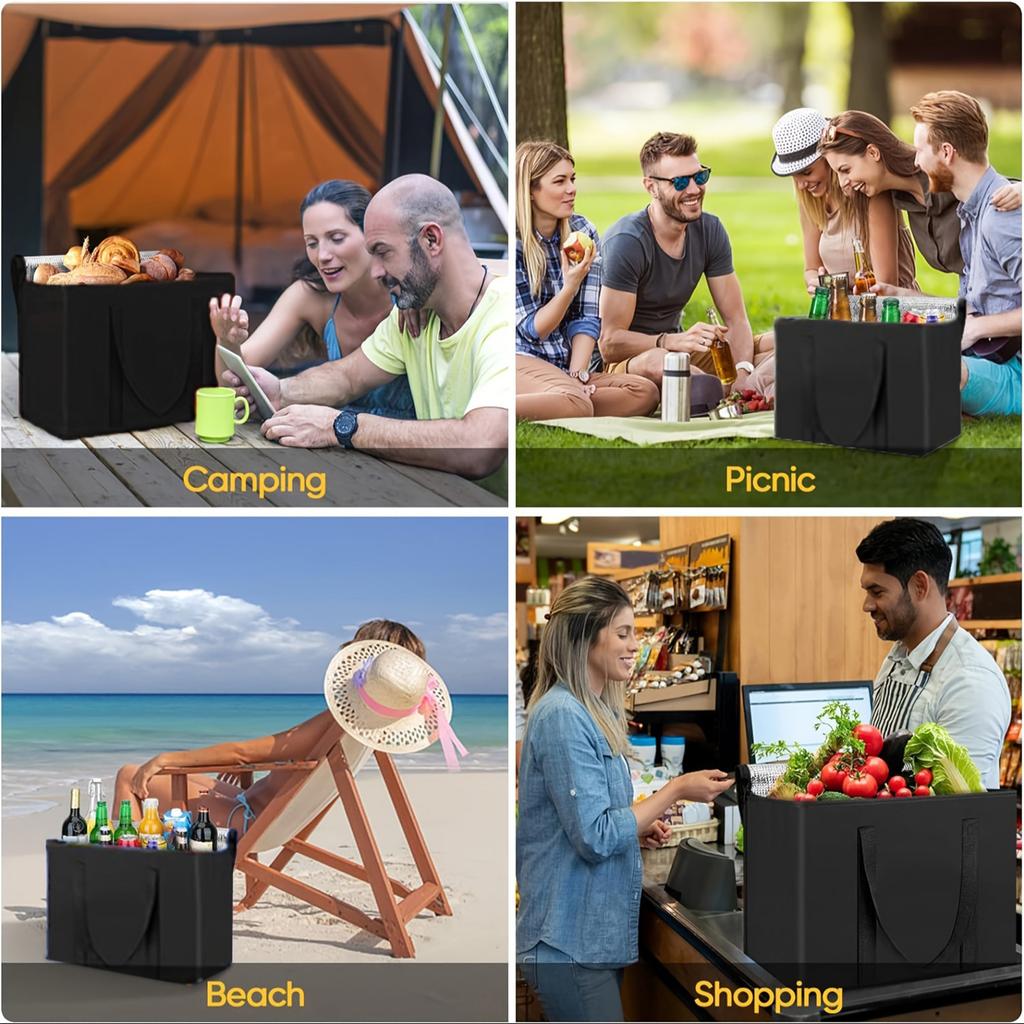 Outdoor Cross  Body Thick Insulated Lunch Box Handbag