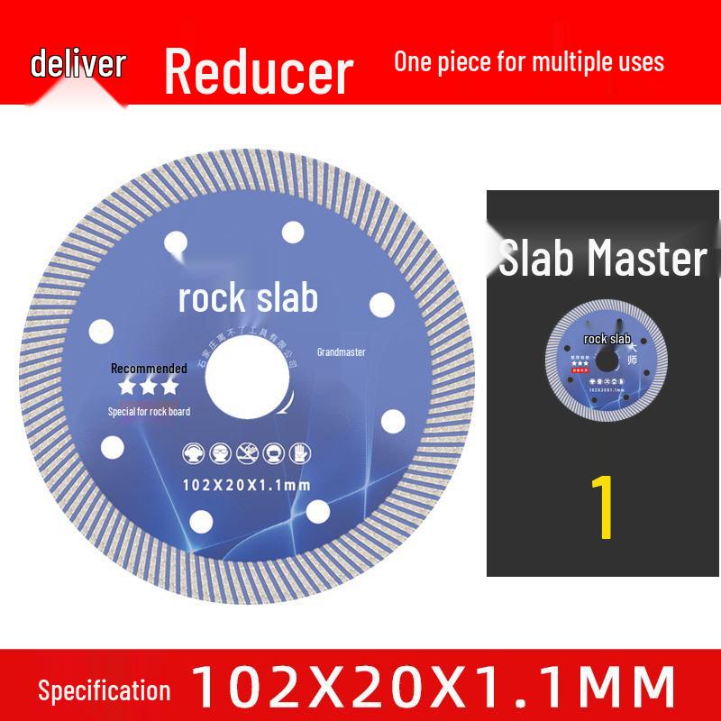 Ultra-Thin Tile Cutting Disc: Chip-Free Ceramic, Vitrified, Marble, Rock Slab Dry Saw Blade.