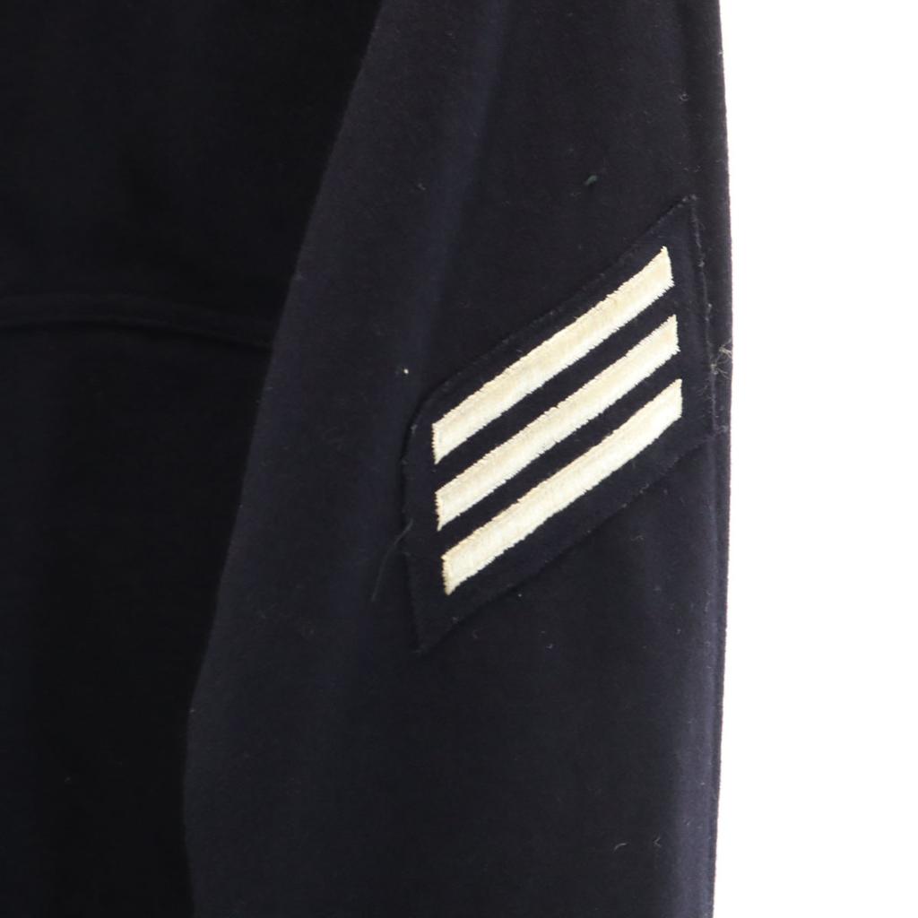 US NAVY 60s 70s vintage Long sleeve Sailor shirt Navy Men's Used