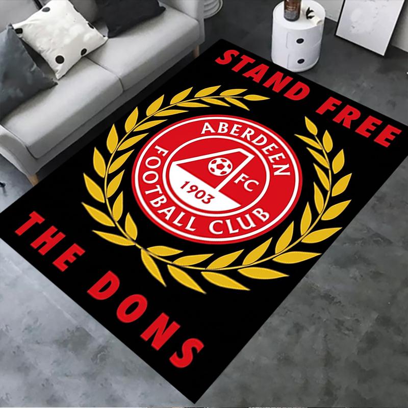 Aberdeen FC Carpet Rug for Living Room Bedroom Home Sofa Decoration,Kids play Non-slip Floor Mat