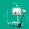 Mini Acrylic Aquarium Transparent Fish Keeper Fishbowl Portable Desktop Fish Tank Betta Tropical Fish Quiet Pump Filter Cotton