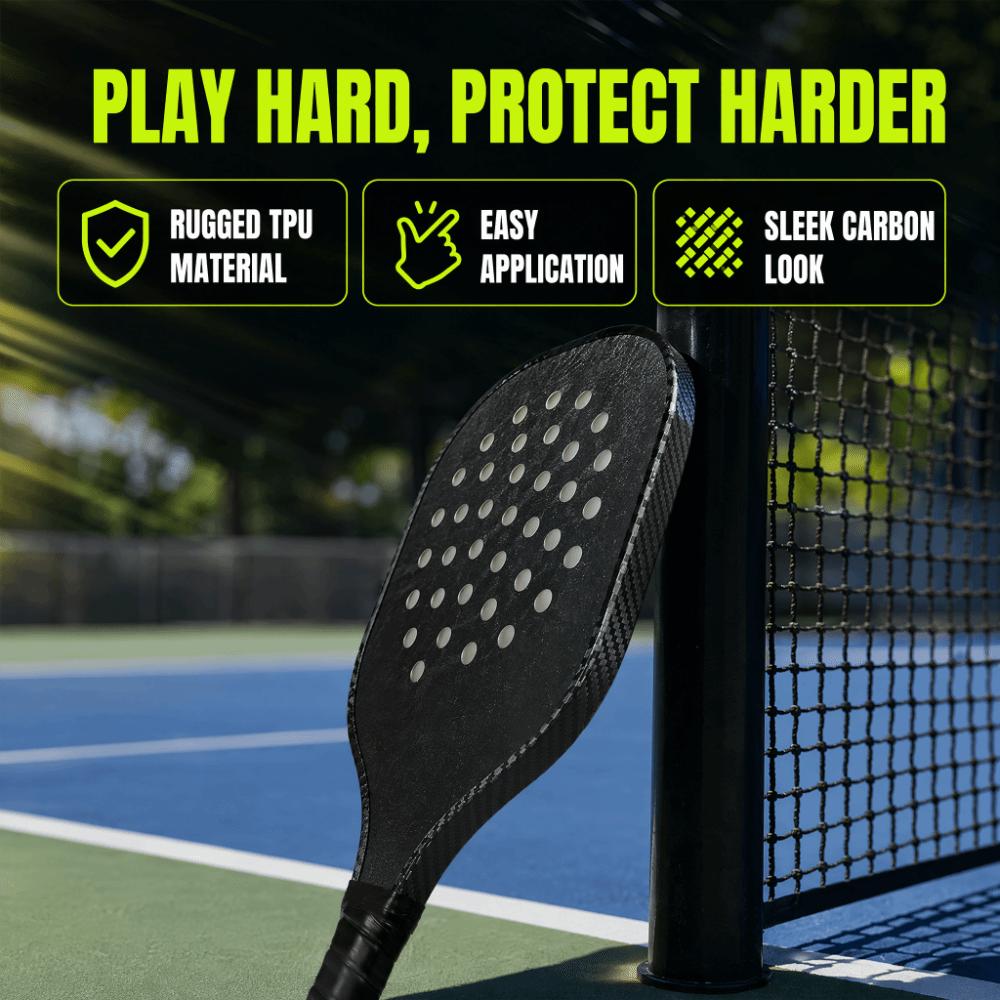High Fit Pickleball Racket Edge Sticker TPU Paddle Head Edge Tape  Tournament Use