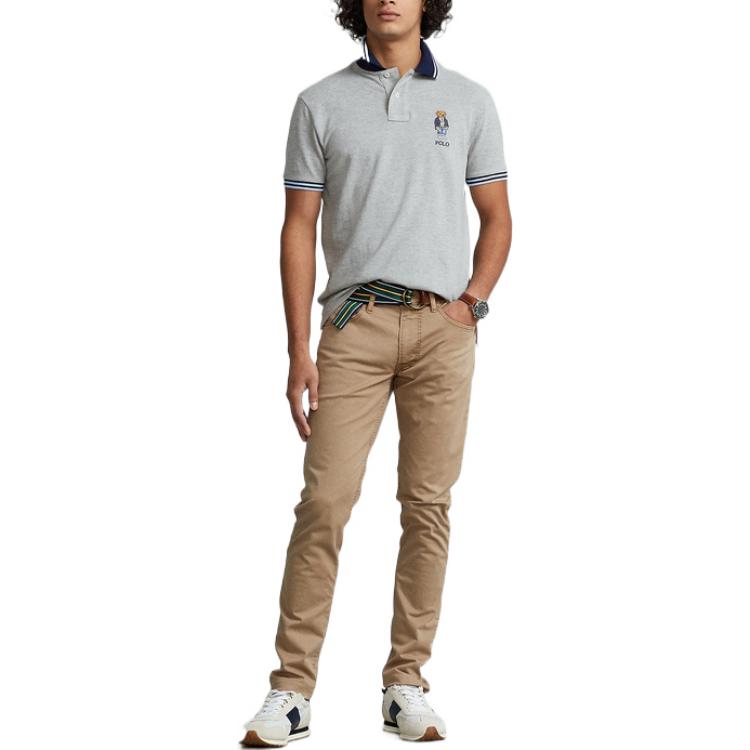 Polo Ralph Lauren Polo Shirt Men's Gray MNPOKNI1N821-660
