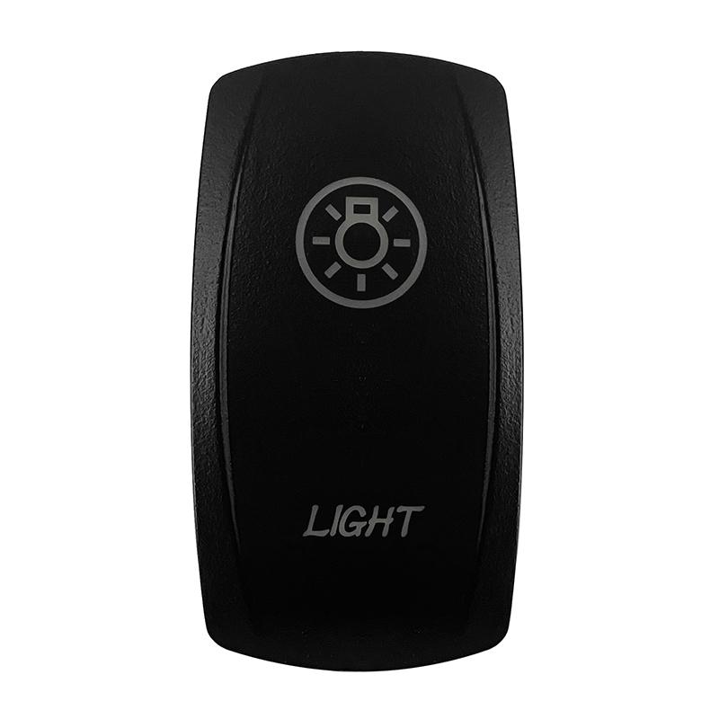 1 Pc Dual WHITE Led Rocker Toggle Switch 5/7P SPST DPDT ON-OFF ON-OFF-ON Switch for Car Boat RV Marine Vehicle Car Tuning Part Switches4