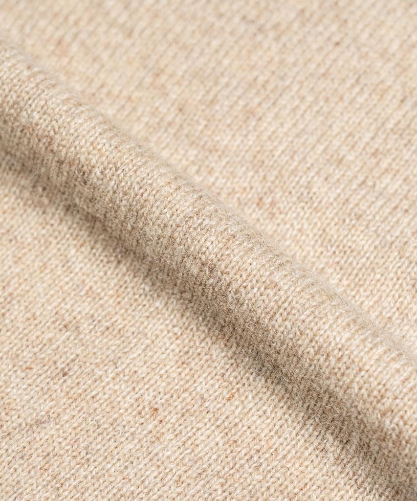 Edeunbeoleokeulleob Shetland Wool Fish Knit (Beige)