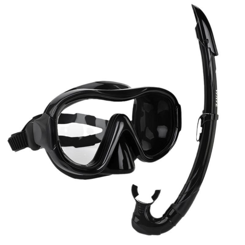 Waterproof Diving Mask & Semi-Dry Snorkel Set