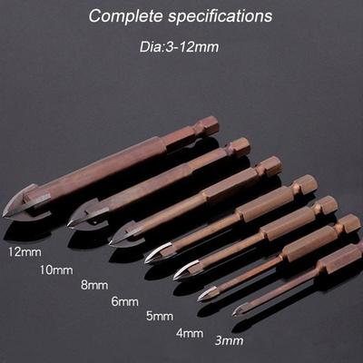 Concrete Drill Bit Cutter Workshop Carbide Tools Brown Drilling Opener