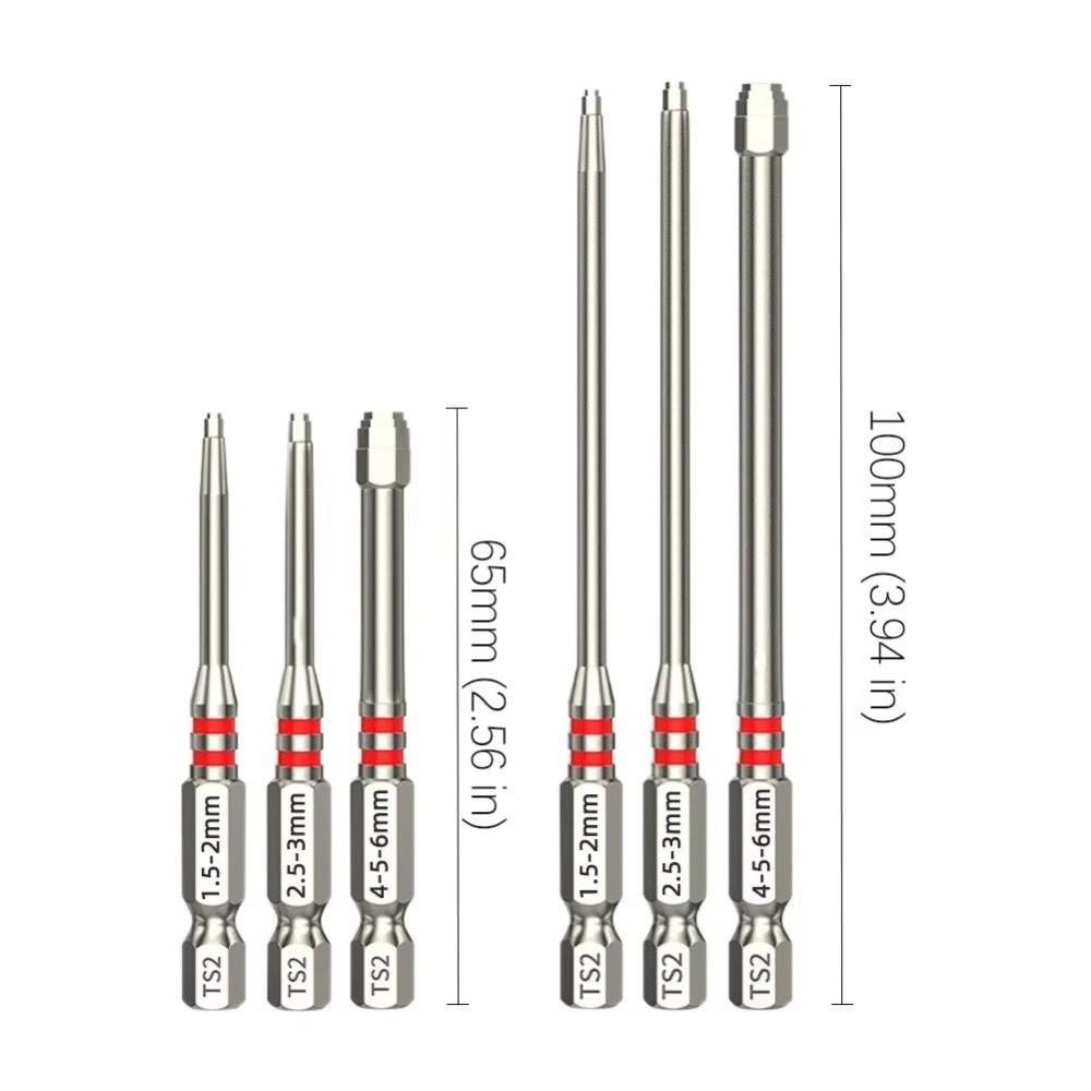 1pc Magnetic Hex Shank Electric Screwdriver Bits Driver Bit for Electric Drills