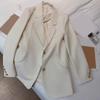 Women's Jacket Suit Casual Office Blazer Female Coat Lapel Collar Business Jacket for Work Party Outdoor Leisure Time