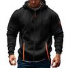 Men's Sportswear Y2K Trend Innovation Men's Hooded Sweatshirt New Multi-pocket Cardigan Fleece Sweatshirt Jacket