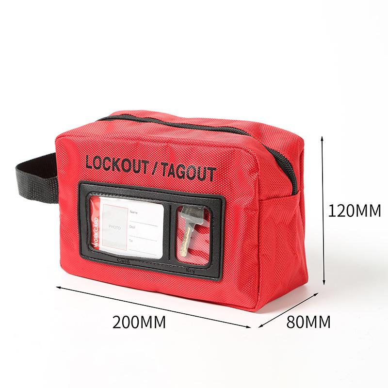 Large Capacity Handheld Lockout Kit for Industrial Equipment Maintenance