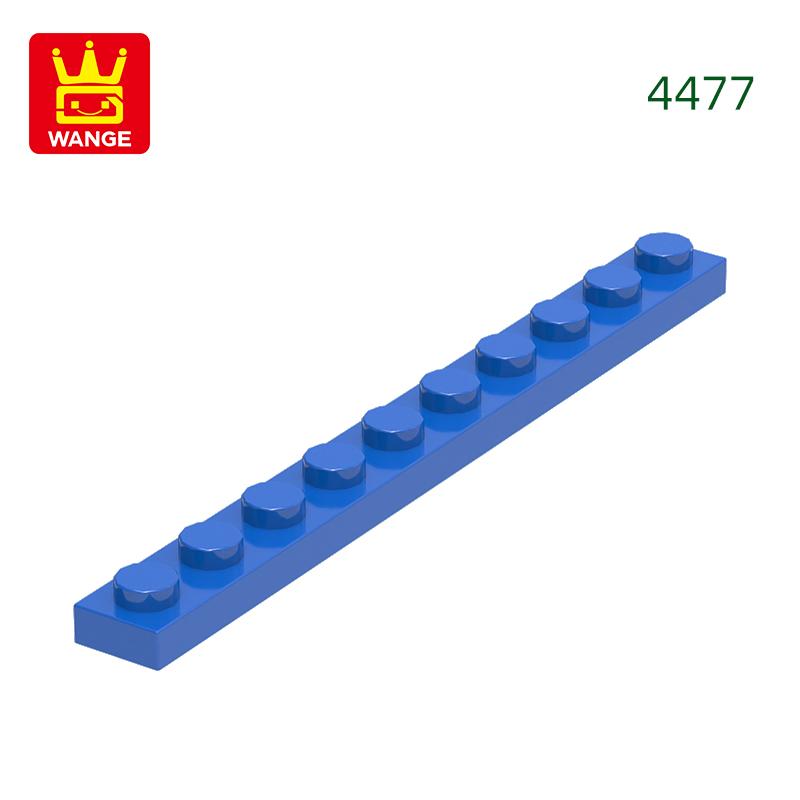 Non-Toxic 61Pcs/Lot 4477 1X10 Thin Building Block Moc Accessories Compatible With Brick Children Toys Gift Box