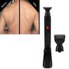 Hot Sale Back Hair Shaver 5.0 For Men Two Head Blade Trimmer Body Leg Razor Long Handle Removal Razors