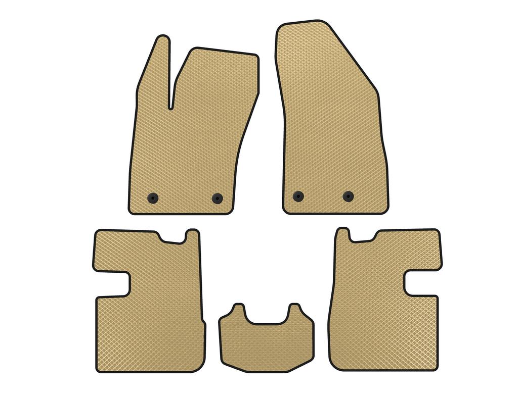 Коврики EVA (SD, Бежевый) для Fiat Tipo 2016- гг