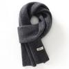 Premium Australian Merino Wool Scarf - Unisex Winter Warmth, Solid Colors