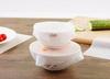 SUNZEMIN Silicone Reusable Food Silicone Bowl Refrigerator Safe Wrap, Wrap, Cover, (5, 30x30cm)