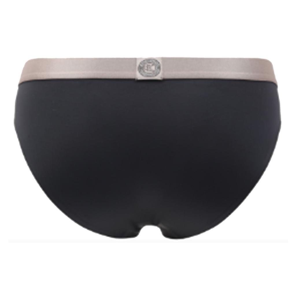 Calvin Klein Shiny Gravity Band Ultra-Fine Fabric Series Bikini Underwear Women underwear Black QF6257AD-UB1