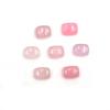Dyed Pink Jade Cushion Cabochon Loose Gemstone Lot 33 Pcs 7*9 MM 100 CT For Jewelry Making