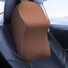 Super Comfy Car Headrest Pillow Flexible Car Neck Cushion Soft Lumbar Support Cushion Flexible Foam Breathable Adjustable Strap