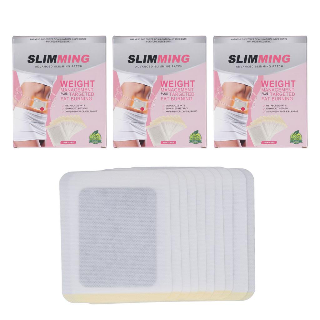 30Pcs Belly Patch Easy to Use Body Contouring Firming Slimming Belly Sticker Patch for Home Outdoor
