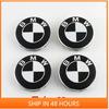 -4 Stück 56mm 68mm BMW Emblem Für BMW Felgendeckel Für BMW 3er 5er E60 E90 F10 F30 E46 E39 X5 E53 E70 E38 Z4