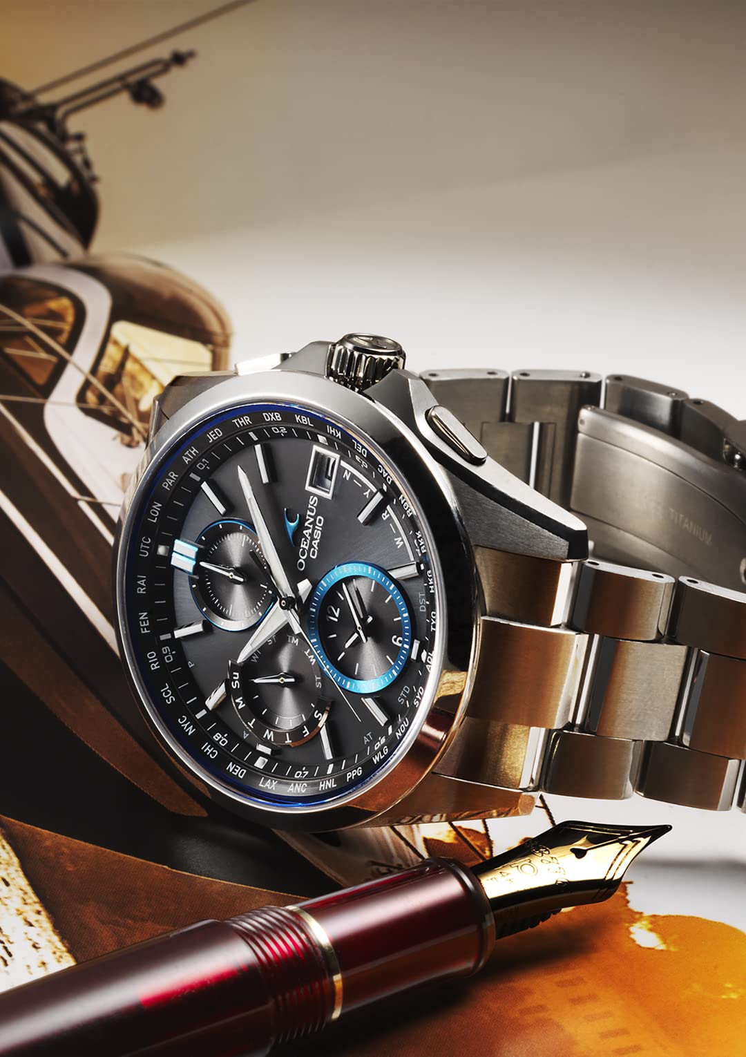 Casio Oceanus OCW-T2600-1AJF Радиосолнечные часы – купить по